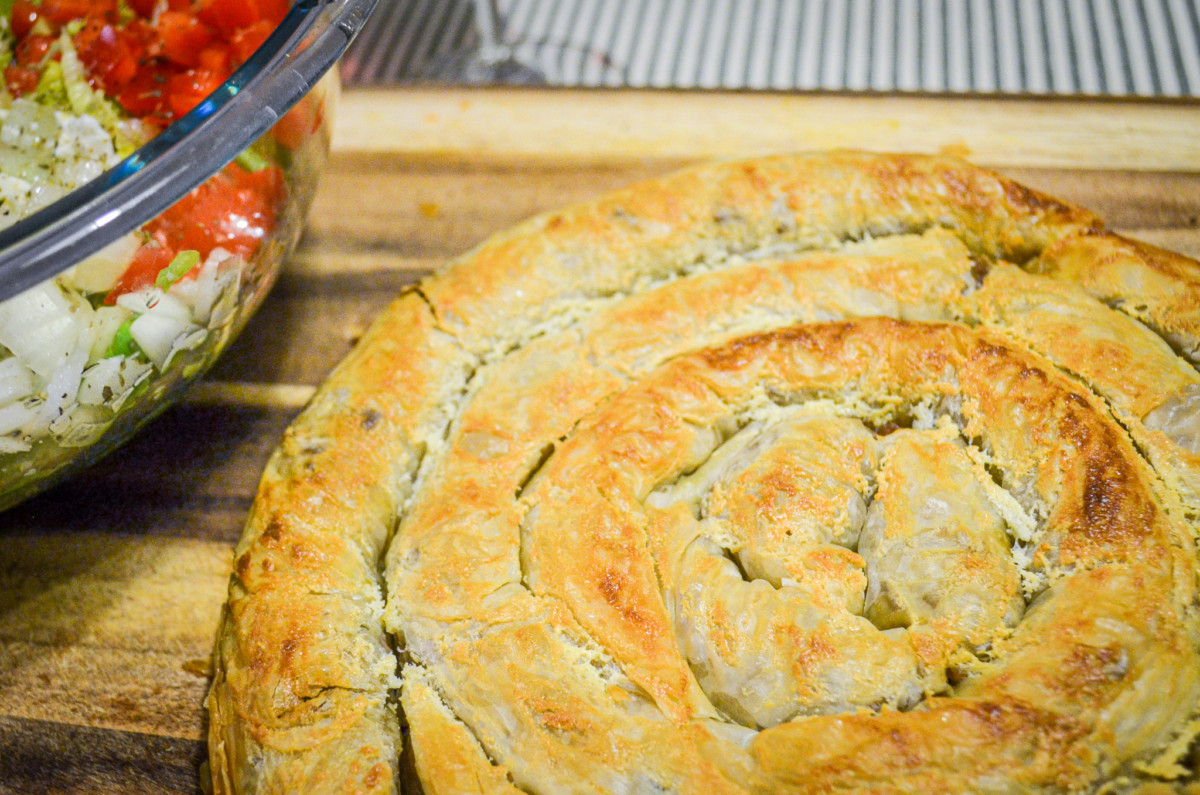 North Macedonia: Burek (Meat Pie)