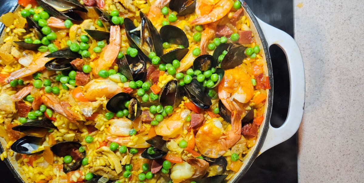 Spanish Paella Recipe: Family-Style